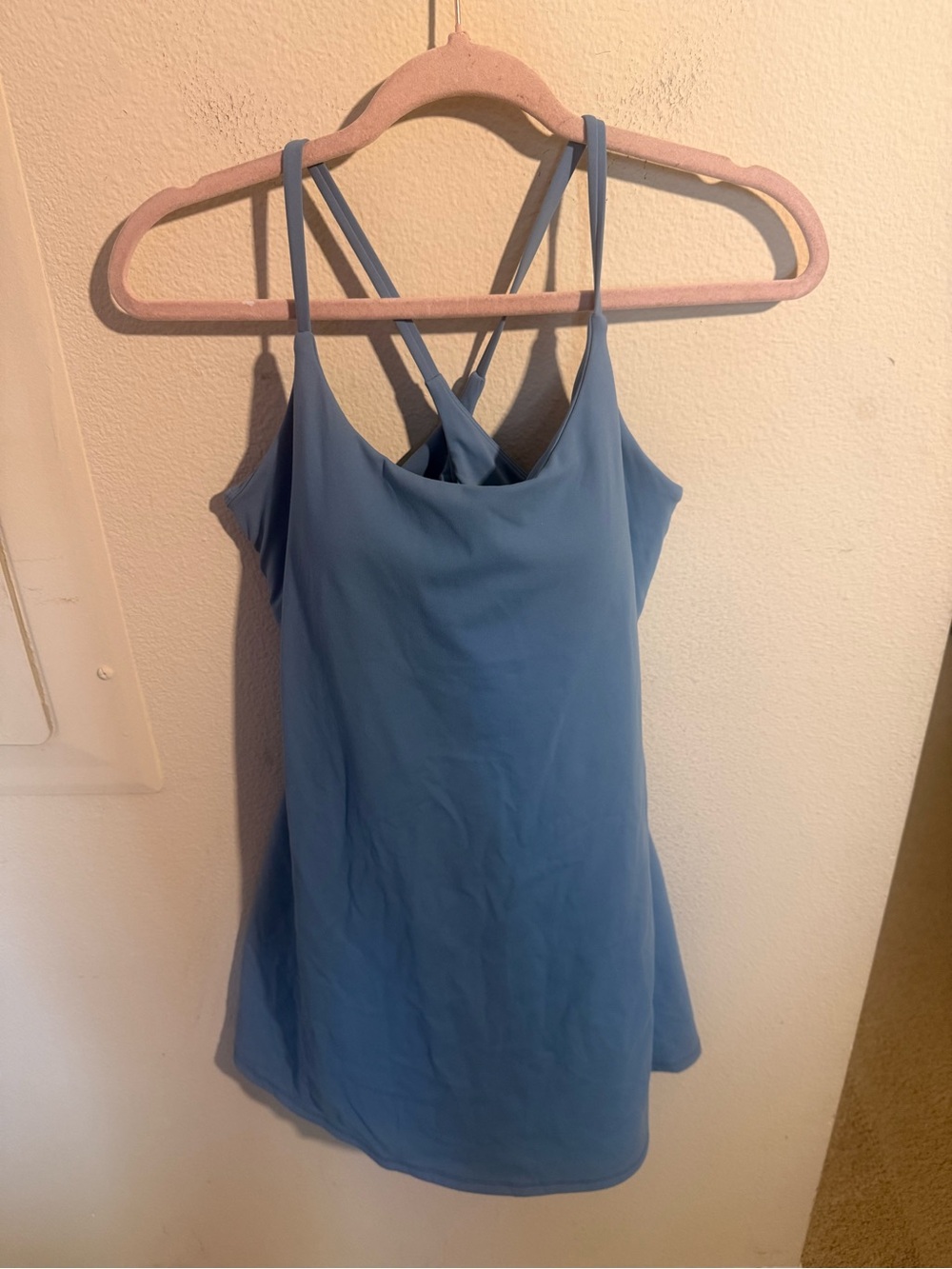 Halara Blue Built In Shorts Athletic Tennis Exercise Dress Women’s M